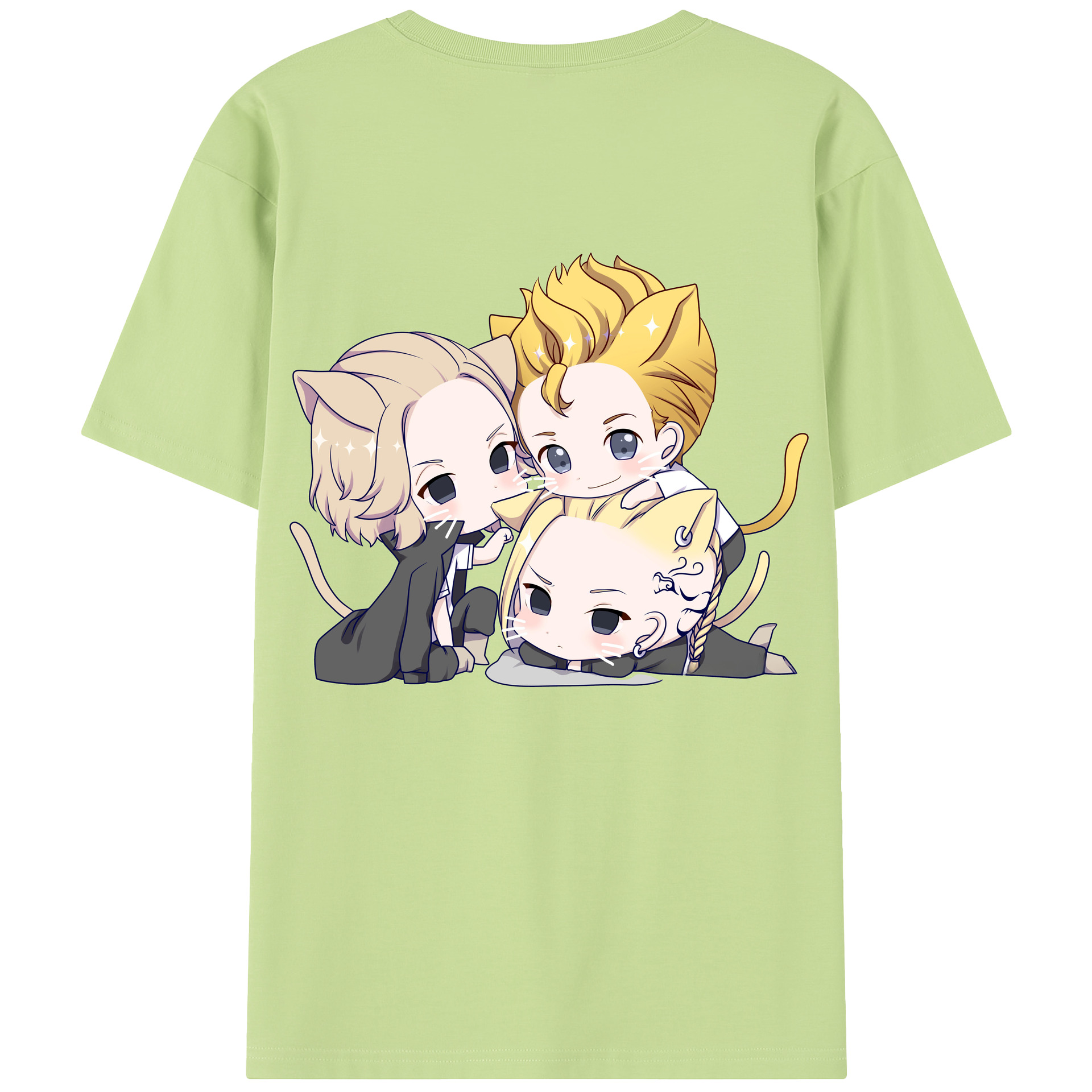 （画像用） 東京リベンジャーズ Tokyo Revengers 綿100％半袖Tシャツ（背面プリント）